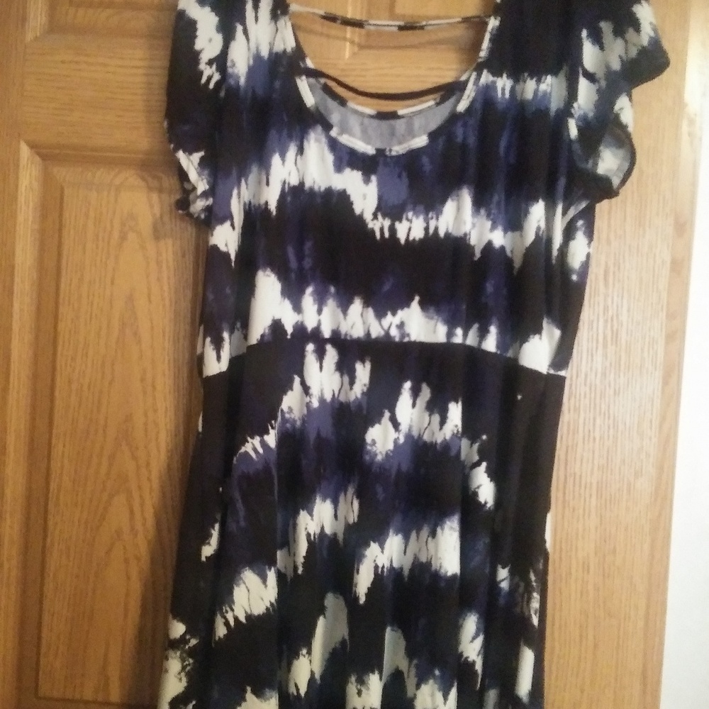 Tie dye dress